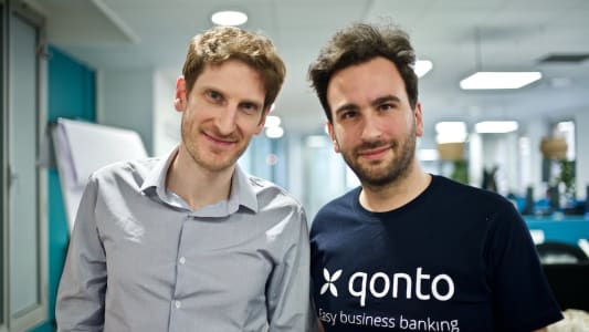 Alexandre Prot et Steve Anavi, co-fondateurs de Qonto
