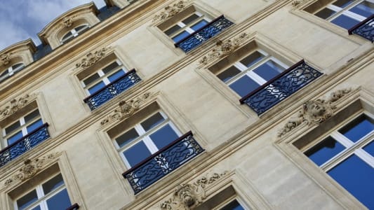 Un immeuble haussmanien  Paris