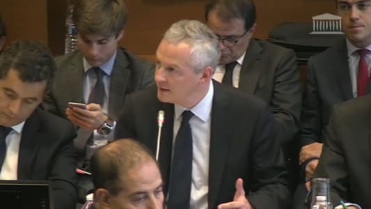 Le Maire lors de la prsentation PLF2018  l'Assemble