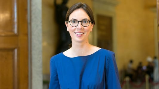 Amélie de Montchalin au Palais Bourbon en juin 2017