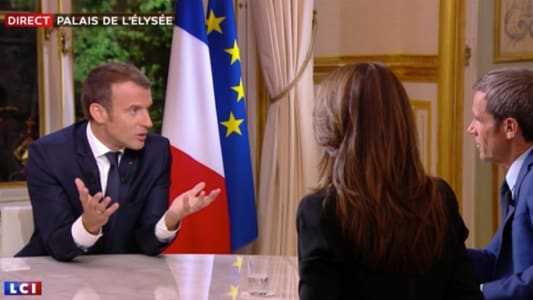 Macron sur TF1 en 2017