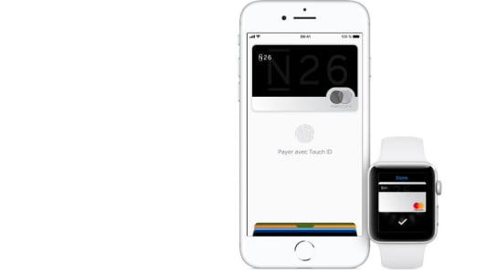 Carte bancaire N26 dans Apple Pay