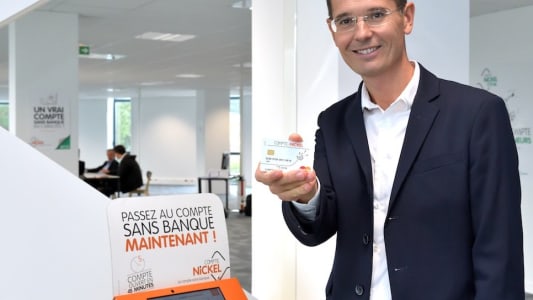 Arnaud Giraudon, prsident du Compte Nickel, en novembre 2017