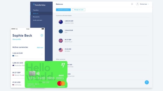 Compte Borderless de TransferWise