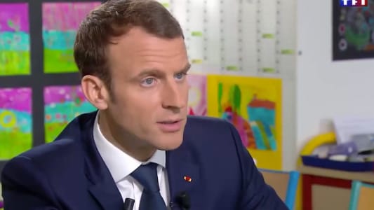 Emmanuel Macron sur TF1 en 2018