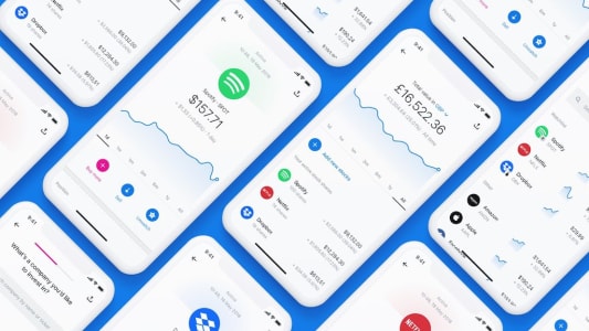 Interface de Revolut Wealth