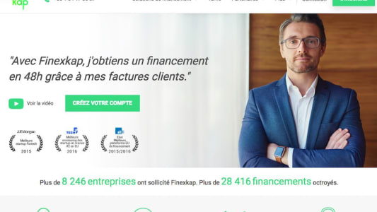 Finexkap homepage