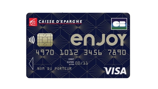 Carte Enjoy de la Caisse d'Epargne