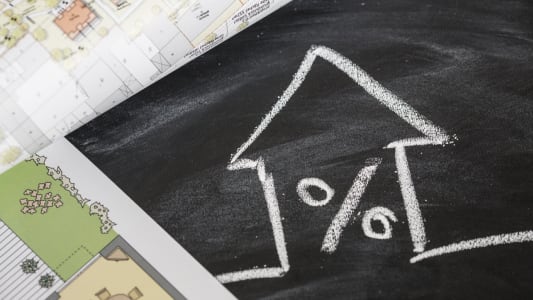 Un pourcentage dans une maison