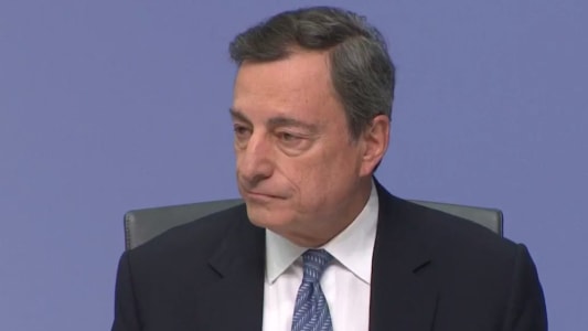 Mario Draghi en décembre 2018