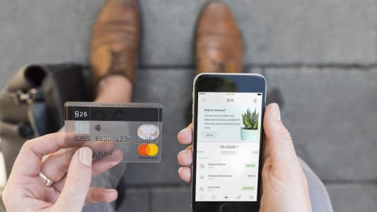 Carte et application N26