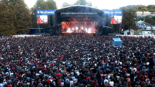 Le festival Rock en Seine en 2011
