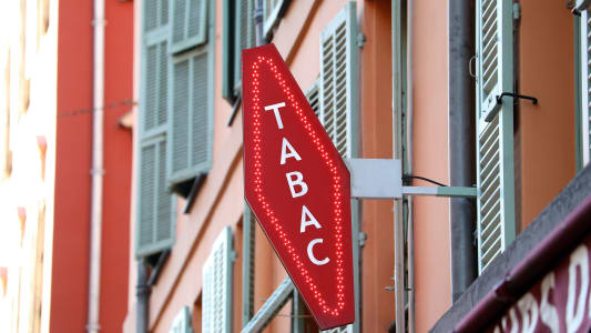 Enseigne de bureau de tabac