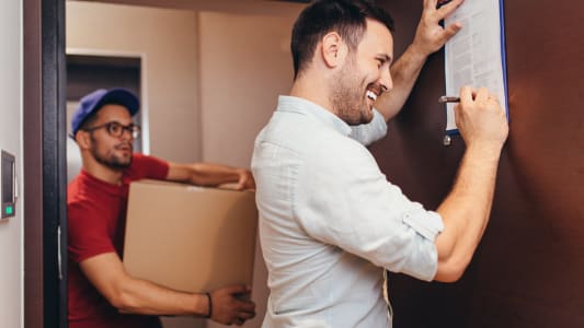 Déménagement dans un appartement