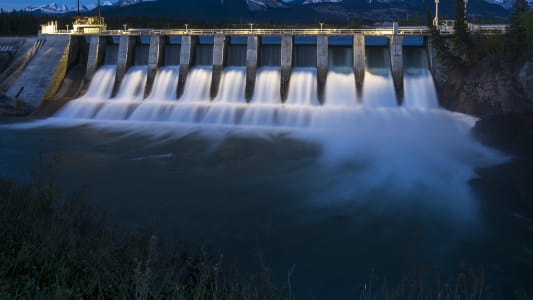 Barrage hydrolectrique