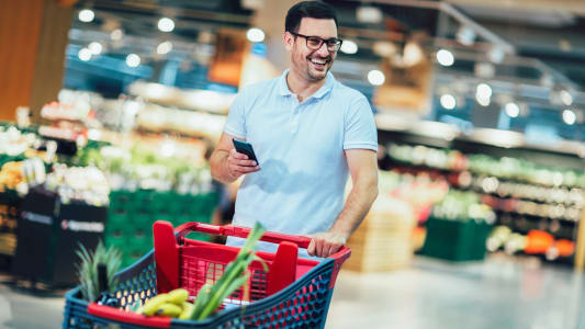 Courses alimentaires