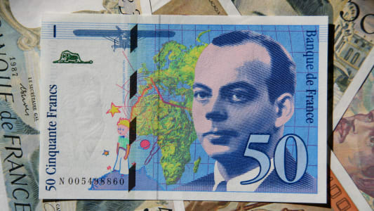 Billets en francs