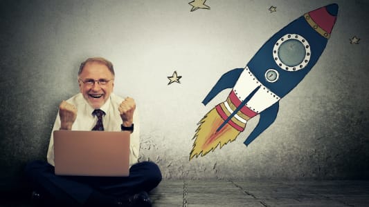 Un salari qui part  la retraite