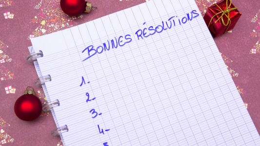 Les bonnes rsolutions de l'anne