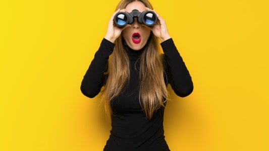 Une personne curieuse