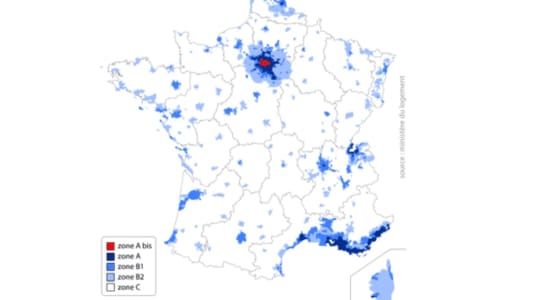 Zones A, A bis, B1, B2, C