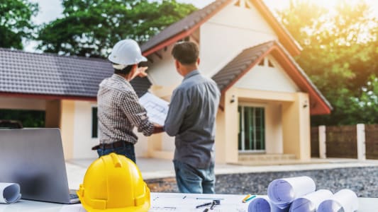 Construction d'une maison