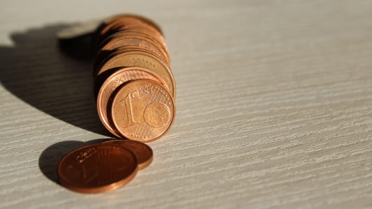 Pices de 1 et 2 centimes d'euros