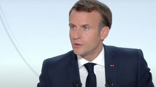 Emmanuel Macron en octobre 2020