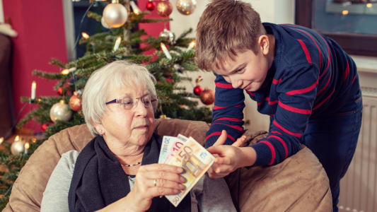 Mamie cadeau Nol