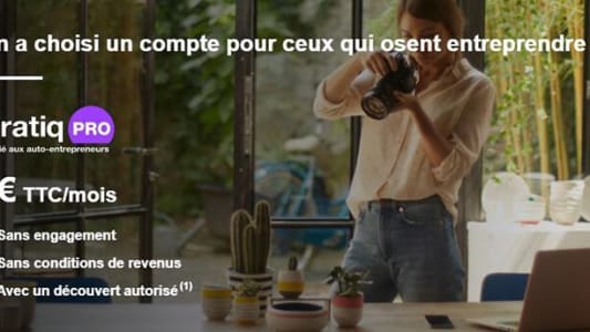 Le compte PratiqPro de Monabanq