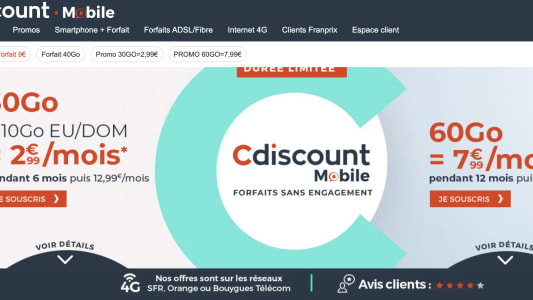 Cdiscount mobile