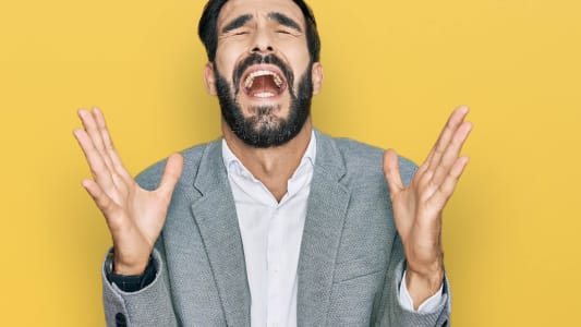 Un particulier énervé pour sa déclaration de revenus