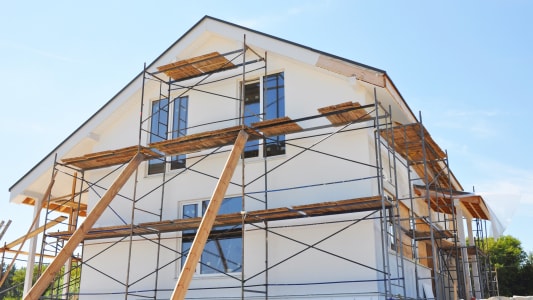 Maison en travaux