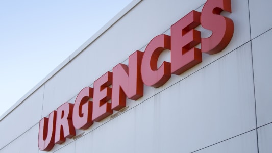 Un service d'urgences  l'hpital