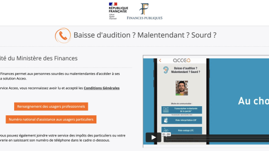 Impôts sourds et malentendants