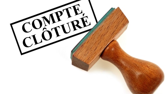 compte clotur
