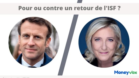 Présidentielle : le duel Macron - Le Pen sur l'ISF