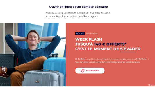 offre flash socit gnrale