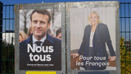 Le Pen Macron