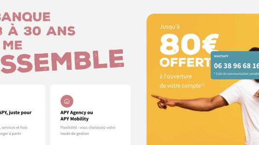 Crdit Agricole et Whatsapp