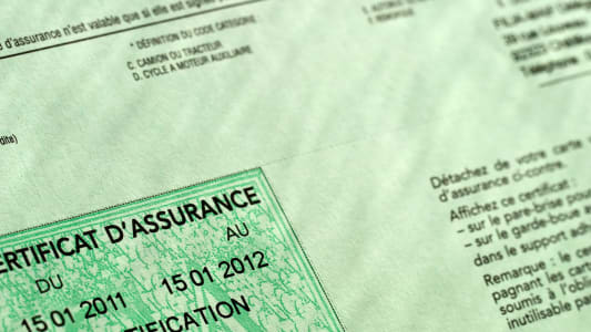 Carte verte assurance 
