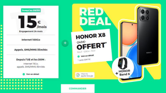 Promo forfait mobile SFR