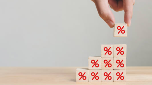 Hausse des taux d'intrt