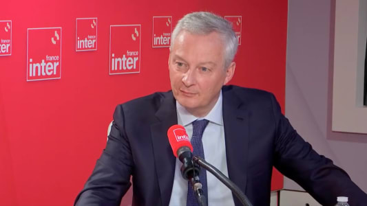 Bruno Le Maire en juillet 2022 sur France Inter