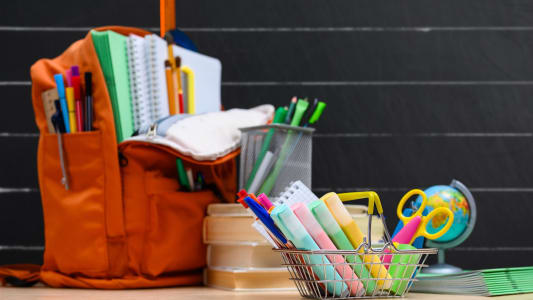 Prix des fournitures scolaires