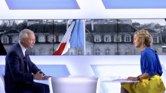 Bruno Le Maire en août 2022 sur France 5