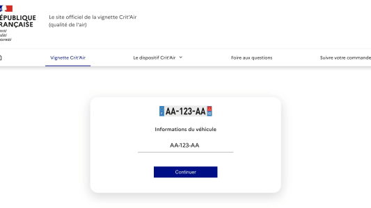 Arnaque vignette Crit'air