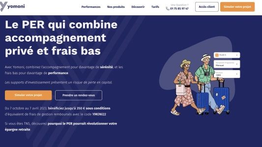 PER Yomoni Retraite Promo