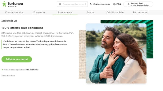 Assurance Vie Fortuneo Vie