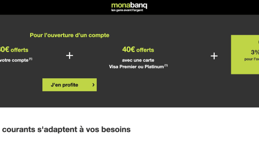Monabanq promo novembre